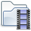 Folder Video Icon 64x64 png